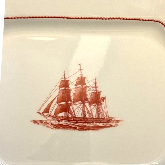 Wedgwood Georgetown Collection Ann McKim 1833 Flying Cloud Octagonal Platter - Picture 5 of 6